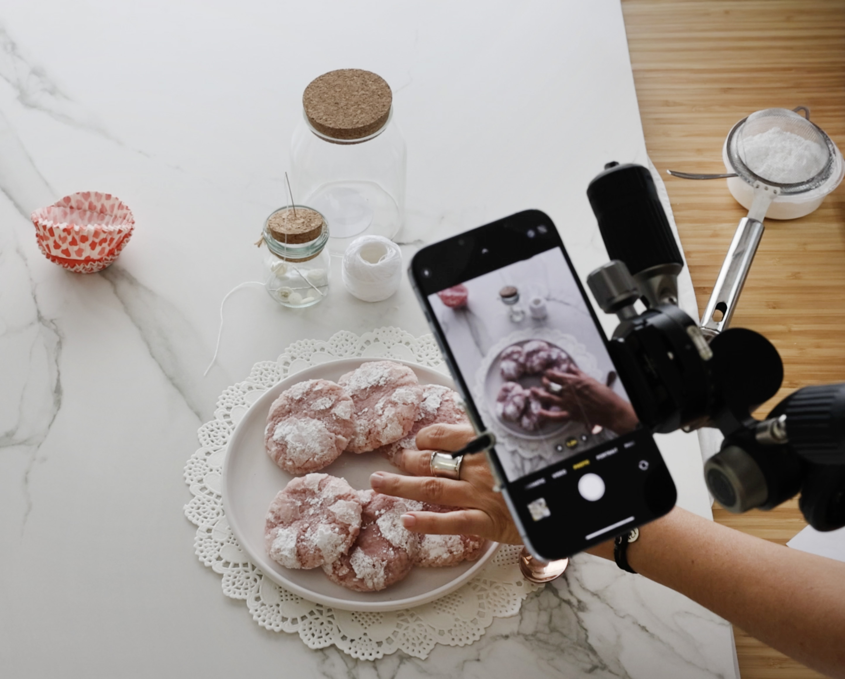 קורס צילום קונדיטוריה בסמארטפון אונליין